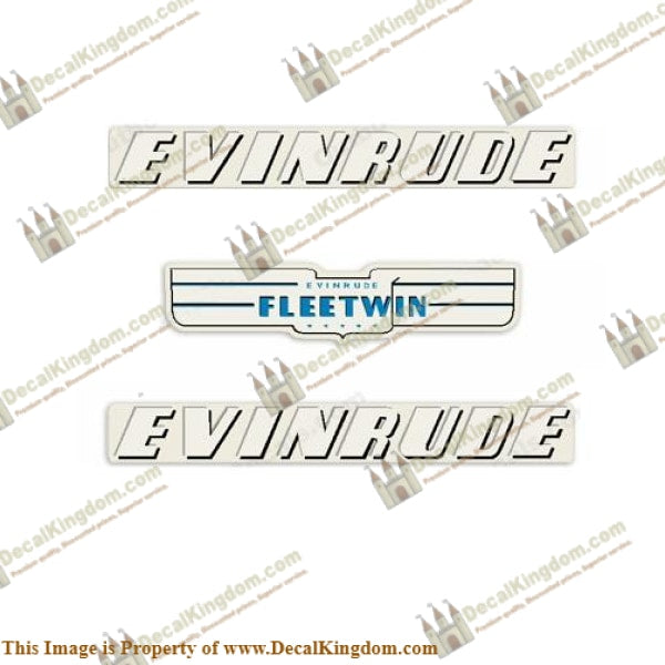 EVINRUDE 1936-1941 1.8HP ELTO ACE DECAL KIT - Boat Decals from DecalKingdomoutboard decal EVINRUDE 1936-1941 1.8HP ELTO ACE DECAL KIT vintage decals. Outboard engine graphics.