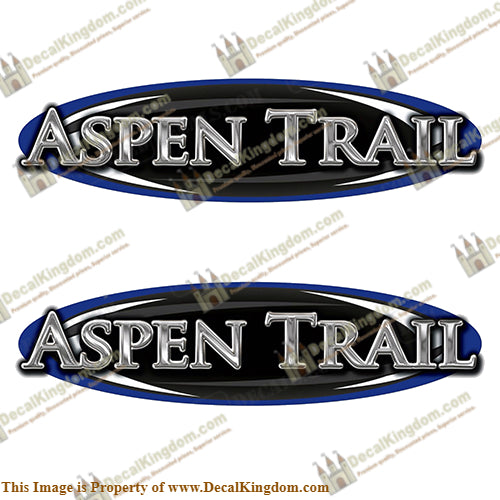 Aspen Trail by Dutchmen RV Decals (Set of 2)