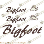 BigFoot RV Travel Trailer Decal Package