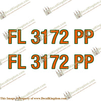 Boat Registration Number Decals - You Choose, 2 Color! - Boat Decals from DecalKingdomoutboard decal Boat Registration Number Decals - You Choose, 2 Color! vintage decals. Outboard engine graphics.