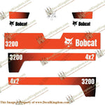 Bobcat 3200 4x2 Utility Vehicle Replacement Decals 2010