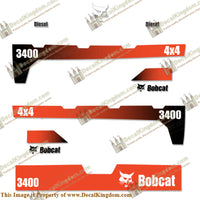 Bobcat 3400 Utility Vehicle UTV Decal Kit