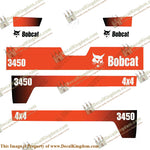 Bobcat 3450 4x4 Utility Vehicle Replacement Decals 2010