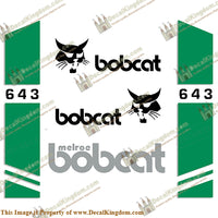 Bobcat 643 Skid Steer Decal Kit