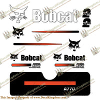 Bobcat A-770 Compact Track Loader Skid Steer Decal Kit Early 2000's Style