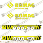 Bomag BW 900-50 Vibratory Roller Decal Kit BOM-VR-900-50