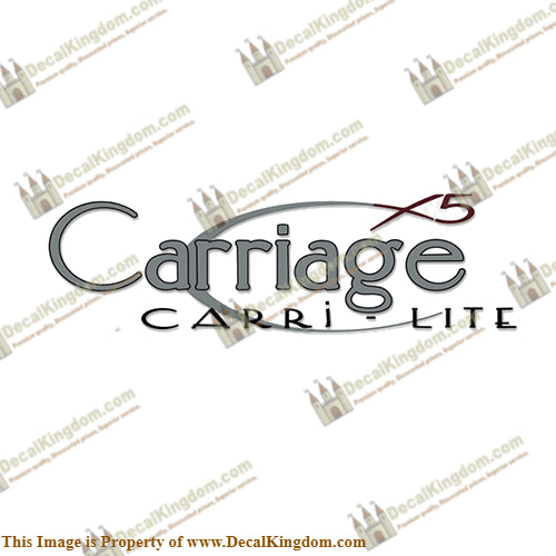 Carriage Carri-Lite X5 RV Decals