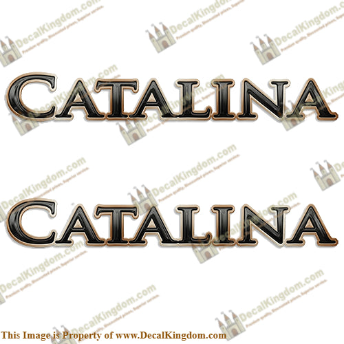 Catalina by Coachmen RV Decals (Set of 2)