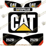 Caterpillar 252B-3 Skid Steer Decal Kit