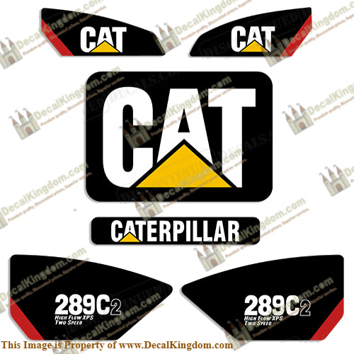 Caterpillar 289C2 Decal Kit