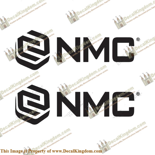 Caterpillar Decals NMC Technologies Logo Black