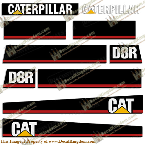 Caterpillar Loader D8R Decal Kit