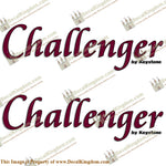 Challenger by Keystone RV Decals (Set of 2) - Style 2