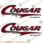 Cougar by Keystone RV Decals (Set of 2) - 2 Color