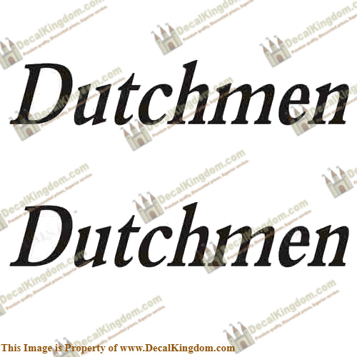 Dutchmen RV Decals (Set of 2) - Any Color!