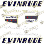 Evinrude 1956 15hp Electric Decals - Boat Decals from DecalKingdomoutboard decal Evinrude 1956 15hp Electric Decals vintage decals. Outboard engine graphics.