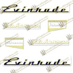Evinrude 1957 5.5hp Decal Kit - Boat Decals from DecalKingdomoutboard decal Evinrude 1957 5.5hp Decal Kit vintage decals. Outboard engine graphics.