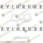 Evinrude 1962 8hp Decal Kit - Boat Decals from DecalKingdomoutboard decal Evinrude 1962 8hp Decal Kit vintage decals. Outboard engine graphics.