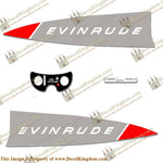 Evinrude 1965 18hp Decal Kit - Boat Decals from DecalKingdomoutboard decal Evinrude 1965 18hp Decal Kit vintage decals. Outboard engine graphics.