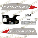 Evinrude 1965 6hp Decal Kit - Boat Decals from DecalKingdomoutboard decal Evinrude 1965 6hp Decal Kit vintage decals. Outboard engine graphics.