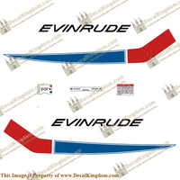Evinrude 1968 18hp Decal Kit - Boat Decals from DecalKingdomoutboard decal Evinrude 1968 18hp Decal Kit vintage decals. Outboard engine graphics.