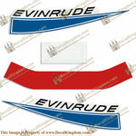 Evinrude 1968 9.5hp Decal Kit - Boat Decals from DecalKingdomoutboard decal Evinrude 1968 9.5hp Decal Kit vintage decals. Outboard engine graphics.