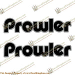 Fleetwood Prowler Logo RV Decals (Set of 2) - 2 Color