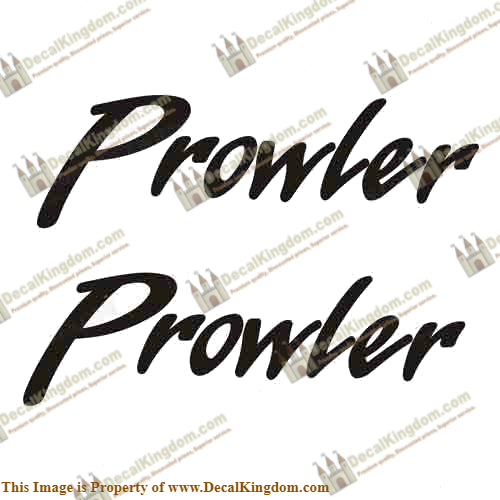 Fleetwood Prowler Logo RV Decals (Set of 2) - Any Color!