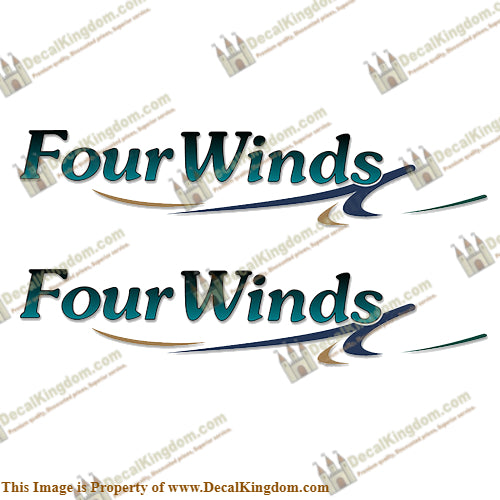 FourWinds RV Decals (Set of 2)