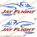 Jayco Jay Flight RV Decals (Set of 2)