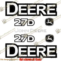 John Deere 27D Excavator Decal Kit