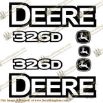 John Deere 326 D Skid Steer Equipment Decals