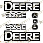 John Deere 326 E Skid Steer Equipment Decals