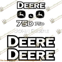 John Deere 75D Excavator Decal Kit
