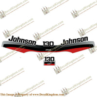 Johnson 130hp Decal Kit 1997-1998 - Boat Decals from DecalKingdomoutboard decal Johnson 130hp Decal Kit 1997-1998 vintage decals. Outboard engine graphics.