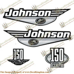 Johnson 150hp OceanPro Decals - 1999 (Silver) - Boat Decals from DecalKingdomoutboard decal Johnson 150hp OceanPro Decals - 1999 (Silver) vintage decals. Outboard engine graphics.