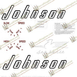 Johnson 1956 10hp Decals - Boat Decals from DecalKingdomoutboard decal Johnson 1956 10hp Decals vintage decals. Outboard engine graphics.