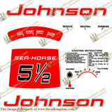 Johnson 1961 Outboard Decal Kit (Multiple Sizes Available)