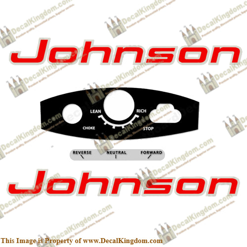 Johnson 1964 Outboard Decal Kit (Multiple Sizes Available)