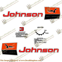 Johnson 1964 Outboard Decal Kit (Multiple Sizes Available)