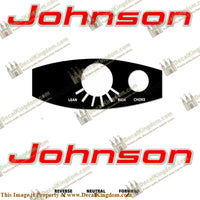 Johnson 1964 5.5hp Decals - Boat Decals from DecalKingdomoutboard decal Johnson 1964 5.5hp Decals vintage decals. Outboard engine graphics.