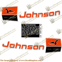 Johnson 1964 Outboard Decal Kit (Multiple Sizes Available)