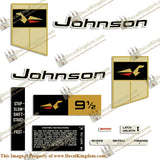 Johnson 1969 Outboard Decal Kit (Multiple Sizes Available)