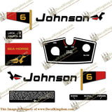 Johnson 1970 - 1971 Outboard Decal Kit (Multiple Sizes Available)