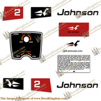 Johnson 1972 Outboard Decal Kit (Multiple Sizes Available)