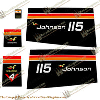 Johnson 1975 115hp Decals