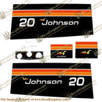 Johnson 1975 20hp Decals