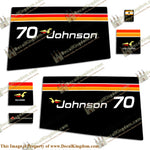 Johnson 1975 70hp Decals