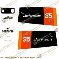 Johnson 1976 35hp - Electric Decals