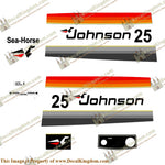 Johnson 1977 25hp - Electric Decals